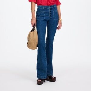 Madewell flea market flare dark new nwt 12 31 jeans denim